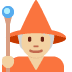 🧙🏼 mage: medium-light skin tone display on Twitter